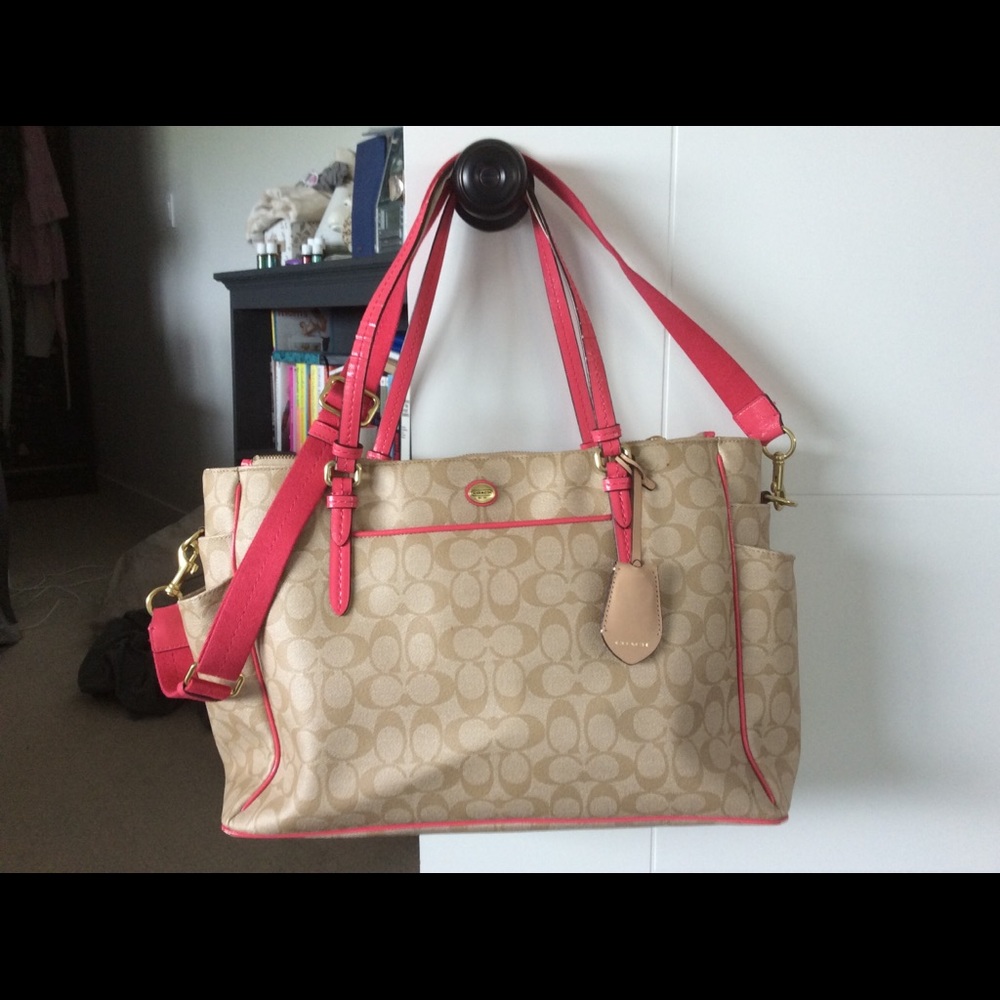 Coach diaper bag